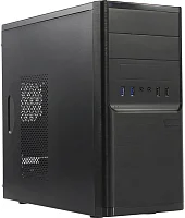 корпус MiniTower Powerman ES701 Black PM-600ATX-F U2*2+U3*2+A(HD) mATX (6198910)
