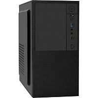 Exegate EX298010RUS Корпус Minitower BAA-308UC-AAA450 (mATX, БП AAA450 с вент. 8см, 1*USB+1*USB3.0+1*TypeC, HD Audio, черный)