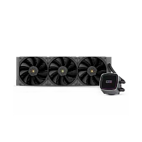 Система охлаждения/ Water Cooling System PCCooler DE360 BK (310W, 360mm, Black, ARGB Pump/ Fans: 3x120mm, 71.86CFM, 33.8dBA, 1850RPM/ Pump height 55mm, 28dBA, 3200RPM, Rad thickness 27mm/ S: 1851, 170