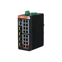 Коммутатор Dahua DH-IS4420-16GT-240 (L2) 20x1Гбит/с 3SFP 16PoE 240W управляемый