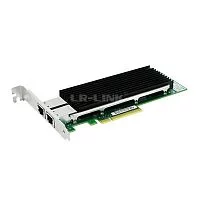 LREC9802BT PCIe 2.1 x8, Intel x540, 2*RJ45 10G NIC Card (300812)