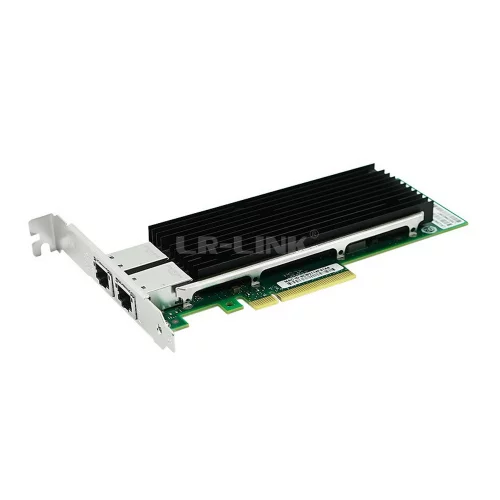 LREC9802BT PCIe 2.1 x8, Intel x540, 2*RJ45 10G NIC Card (300812)