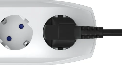 Сетевой фильтр Pilot PRO USB 3м (6 розеток) серый (коробка) (182) (182#MLN) фото 2