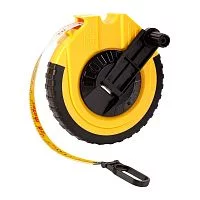 Мерная лента Deli DL9820ZY 20м x 14.5мм, ударопрочный корпус, полотно из стекловолокна и ПВХ