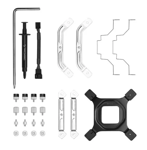 Кулер для процессора DEEPCOOL AK500S DIGITAL SE WH LGA20XX/1700/1200/115X/AM5/AM4 (12шт/кор, TDP 240W, PWM, Fan 120mm, 5 тепл. трубок, Copper Base, белый) RET (R-AK500S-WHADMN-GJD) фото 8