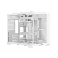Корпус Компьютер без блока питания/ Case Ocypus Gamma C54 WH, Midi-Tower, TG, no fans, 1xUSB-C + 2xUSB 3.0, mATX, mITX White (GAMMA-C54-WHD000XX-GL)