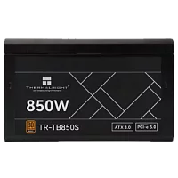 Блок питания 850W/ Thermalright, 850W 80+ Bronze (ATX, 3, PCIe 5.0, Non-modular, 1x24(20+4)pin 550mm, 1xCPU*2 8(4+4)pin 600+150mm, 1xPCIe*2 8(6+2)pin 500+150mm, 1x12VHPWR PCIe 5.0 12+4pin 600mm, 1xSATA*3+MOLEX4pin*1 400+150+150+1 (TR-TB850S)