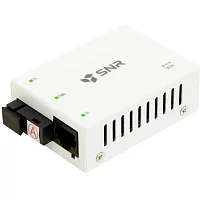 Медиаконвертер/ Медиаконвертер 10/100-Base-T / 100Base-FX, Tx/Rx: 1310/1550нм, V2 (Rev.M) (SNR-CVT-100A-V2 (REV.M))