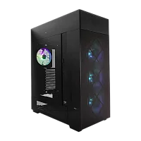 Корпус без блока питания/ Case InWin Modfree Deluxe, Full-Tower, TG, 4x140mm ARGB, 2xUSB-A 3.0 + 1xUSB-C 3.2, E-ATX, ATX, mATX, mITX Black (IW-CS-MFDELU-BLK)