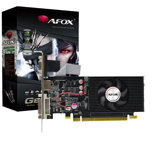 Видеокарта/ VGA AFOX NVIDIA Geforce GT730 LP 4GB, DDR3/128-bit, PCIe 2.0, 1xDVI-D, 1xHDMI, 1xD-Sub, 1-slot (AF730-4096D3L5) фото 2