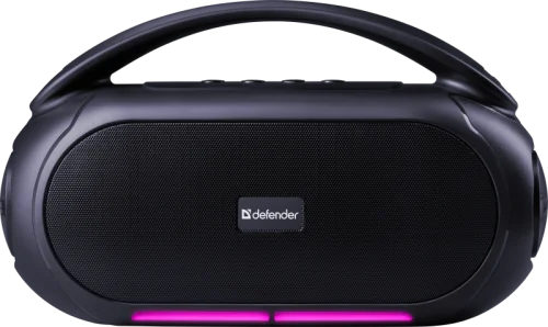 Колонка портативная 12Вт BT/FM/MP3/USB/TF/MIC/RGB черн. Beatbox 12 65812 DEFENDER
