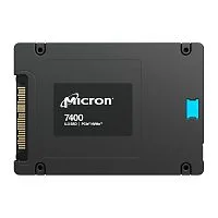 Твердотельный накопитель/ Micron SSD 7400 PRO, 3840GB, U.3(2.5" 7mm), NVMe, PCIe 4.0 x4, 3D TLC, R/W 6600/3500MB/s, IOPs 800 000/150 000, TBW 7000, DWPD 1 (12 мес.) (MTFDKCB3T8TDZ-1AZ1ZABYYR)