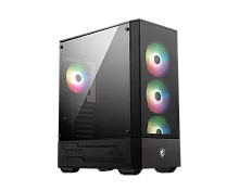 Корпус ПК без блока питания/ Case MSI MAG FORGE 112R, Midi-Tower, TG, 4x120mm ARGB, 2xUSB 3.2, ATX, mATX, mITX Black (306-7G16X26-HH9)
