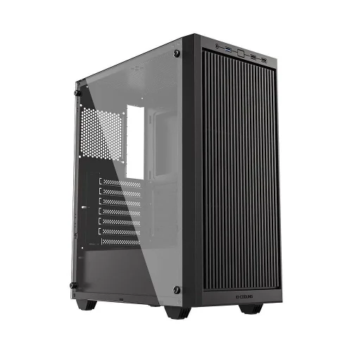 Корпус Case ID-Cooling WARE 310 Black ATX/ win TG/ no fan/ Type C/ CPU 160mm/ GPU 320mm/ no PSU