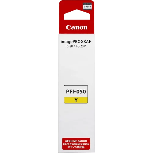 Картридж струйный Canon PFI-050Y 5701C001 желтый (70мл) для Canon imagePROGRAF TC-20M