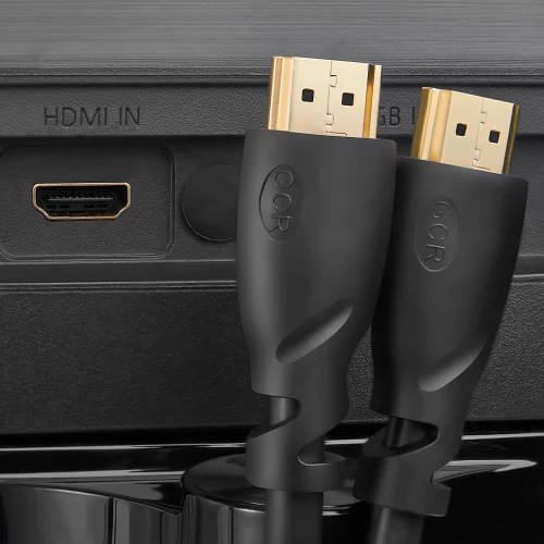 Greenconnect Кабель PROF 15.0m HDMI версия 2.0, черный, OD9.0mm, 28/24 AWG, позолоченные контакты, Ethernet 18.0 Гбит/с, 3D, 4K GCR-HM313-15.0m, тройной экран фото 7