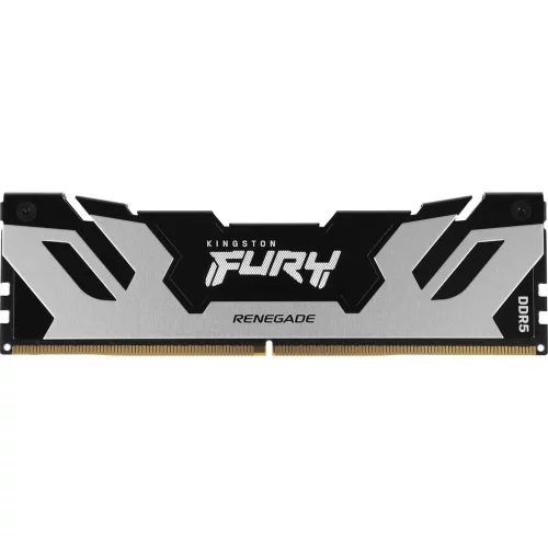 Модуль памяти Kingston OEM 24GB DDR5 7200 FURY Renegade Silver/ Black XMP Non-ECC Unbuffered DIMM (Single Module) 1RX8 38-44-44 1.45V 288-pin 24Gbit (KF572C38RS-24||OEM)