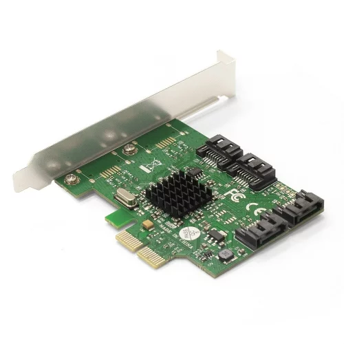 Exegate EX290924RUS Контроллер ExeGate EXE-502 (PCI-E 2.0, SATA3 RAID, 4 int.) фото 2