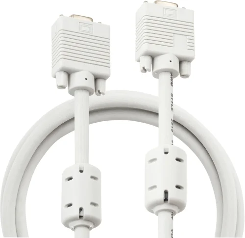 Кабель-удлинитель Buro CAB015S-06 VGA (m) VGA (f) 1.8м феррит.кольца серый фото 2
