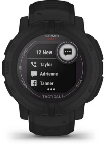 Смарт-часы Garmin Instinct 2 Solar 45мм 0.9 AMOLED корп.черный рем.черный (010-02627-03) фото 10