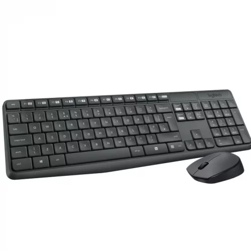Комплект (клавиатура + мышь)/ Logitech Wireless Desktop MK235 Grey Retail (920-007948) фото 2