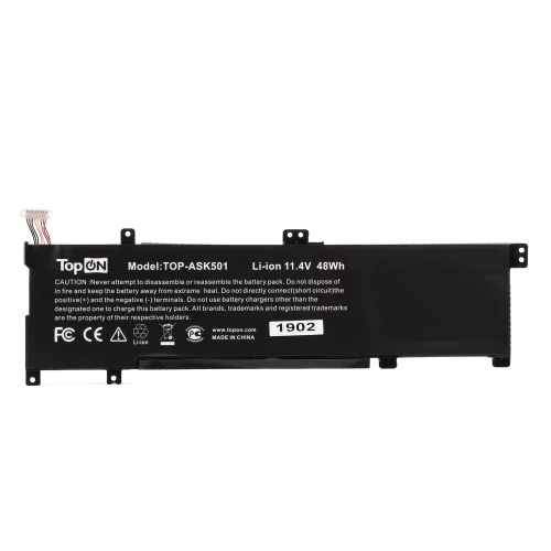 Аккумулятор для ноутбука Asus K501LB 11.4V 4110mAh PN: B31N1429 (TOP-ASK501)