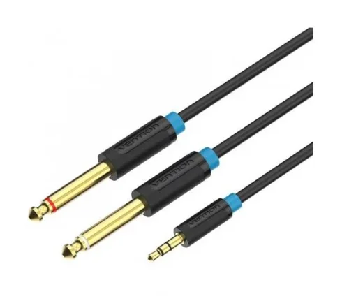 Кабель Vention аудио Jack 3,5 mm M/2Jack 6,5 mm M - 2 м (BACBH)