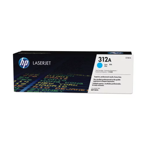 Тонер-картридж/ HP 312A Cyan LaserJet Toner Cartridge (CF381A)