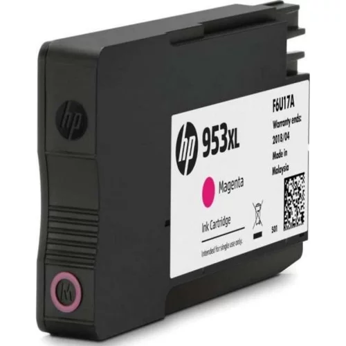 Картридж/ HP 953XL High Yield Magenta Original Ink Cartridge (F6U17AE) фото 3