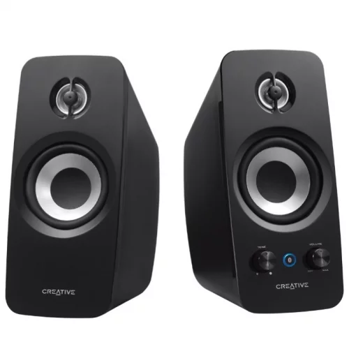 Колонки Creative T15 2.0 черный 18 Вт BT (51MF1670AA000)