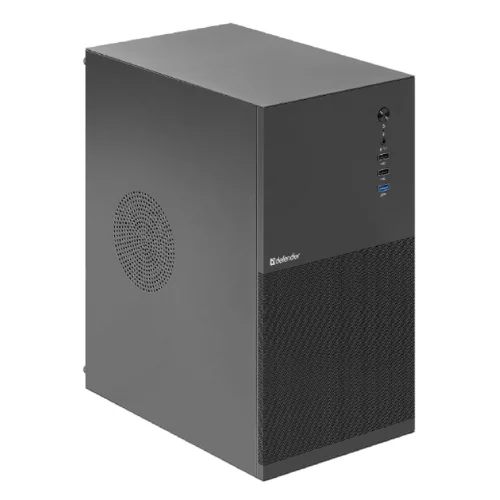 Defender Корпус компьютерный Apex Metal черный, mATX, USB3.0, USB1.1x2 (25021) фото 3