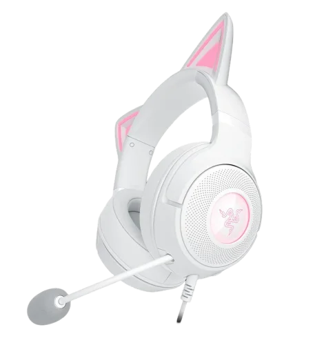 Гарнитура Razer Kraken Kitty V2 - White Headset/ Razer Kraken Kitty V2 White Headset (RZ04-04730600-R3M1) фото 3