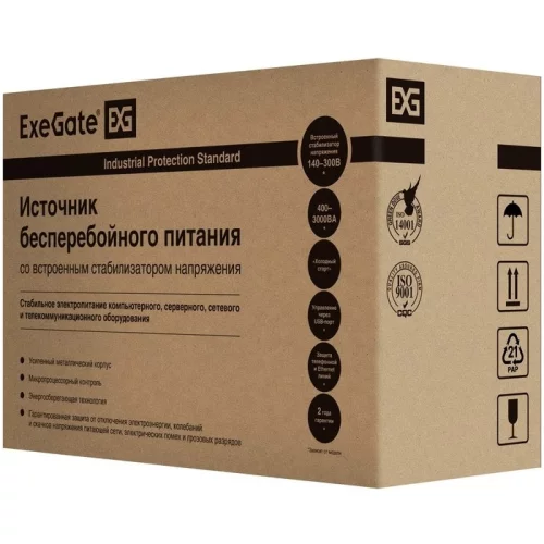 Exegate EP285522RUS ИБП ExeGate SpecialPro Smart LLB-2000.LCD.AVR.EURO.RJ фото 3