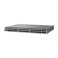 Коммутатор Brocade G620 64-port FC Switch, ALL 64 port licensed (48x SFP+, 4x QSFP+), included 64x FC 32Gb SWL SFP transceivers, Enterprise Bundle License, FOS 9.1.1, 2x PS 250W, Port Side Exhaust Air Flow, Rackrails Kit (BR-G620-64-32G-R)