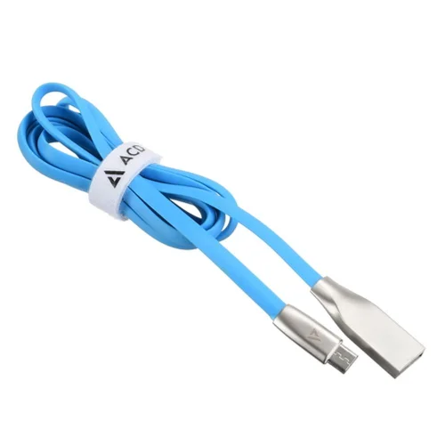 Кабели USB ACD USB кабель ACD-Infinity MicroUSB ; USB-A TPE, 1.2м, синий (ACD-U922-M1L) фото 2