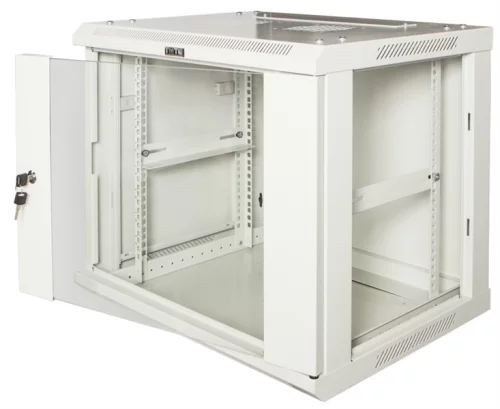 Шкаф настенный серии Pro, 6U 600x800, стеклянная дверь (TWT-CBWPG-6U-6X8-GY)