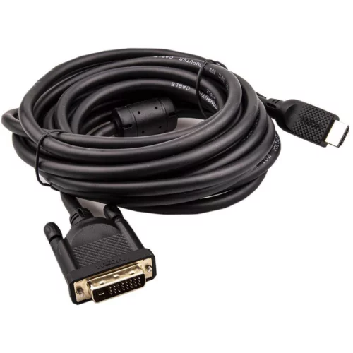 Кабель/ Кабель HDMI AM/DVI(24+1)M, 5м, CU, 1080P@60Hz, 2F, VCOM <CG484G-5M> (CG484GD-5M)
