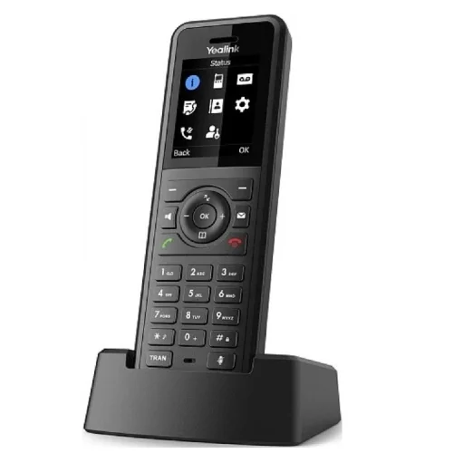 Yealink W57R Трубка SIP, степень защиты IP54, HD звук, вибросигнал, FNR, быстрая зарядка, для W70B/W80B/W90B (W57R#NTL)
