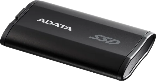Твердотельный накопитель/ ADATA External SSD SD810, 4000GB, Type-C, USB 3.2 Gen2х2, up to R/W 2000/2000 MB/s, 72.7x44x12.2mm, Black (5 лет) (SD810-4000G-CBK) фото 4