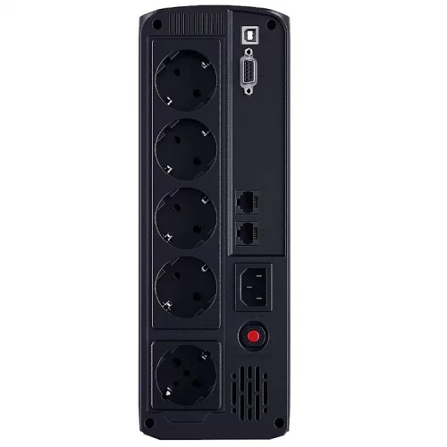 Источник бесперебойного питания/ UPS CyberPower VP1600ELCD Line-Interactive 1600VA/960W USB/RS-232/RJ11/45 (4 + 1 EURO) фото 3