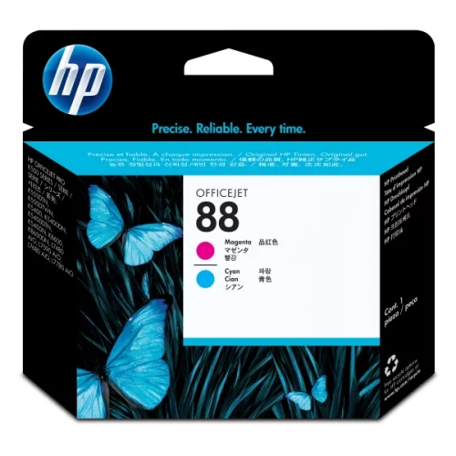 Печатающая головка HP 88, Пурпурная и голубая (C9382A)