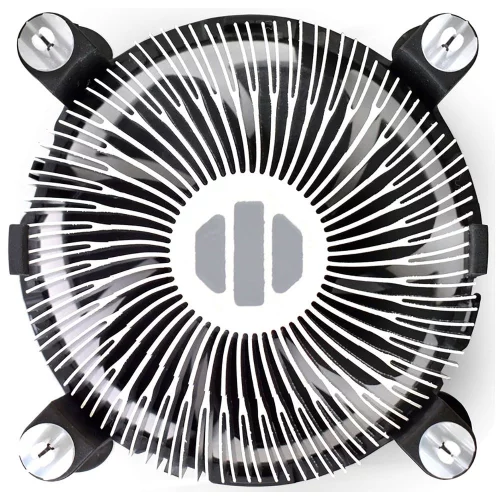 Exegate EX283280RUS Кулер ExeGate EE97379, Al, S1150/ 1151/ 1155/ 1156, TDP 65W, Hydro bearing, 4pin, 23.5db, BOX фото 4