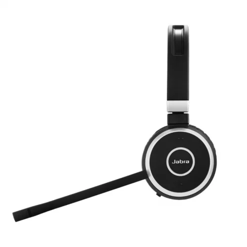 Гарнитура Jabra EVOLVE 65 MS, Wireless, BT, USB, Stereo, Black-silver (6599-823-309) фото 2