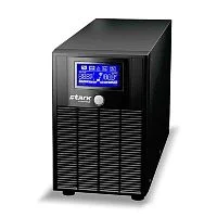 ИБП STARK SC 1000 LI {1000ВА/600Вт, Line-Interactive, на пол, 140-300В, 4хЕВРО, Чистый синус, SNMP, AS400, БЕЗ АКБ - внешние батарея х1 9-400Ач}