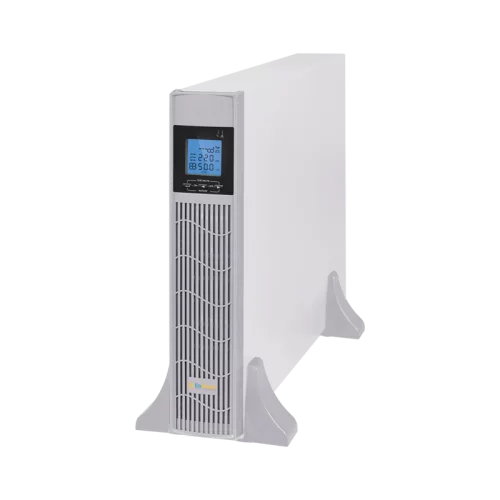 Напольно/ стоечный однофазный Онлайн ИБП с АКБ в корпусе/ SmartPack RT 2U 3000VA/2700W RS-232/SNMPslot/EPO/USB with battery int(1*6*9Ah), 8*C13, 1*C19 (EN03000R11K002)