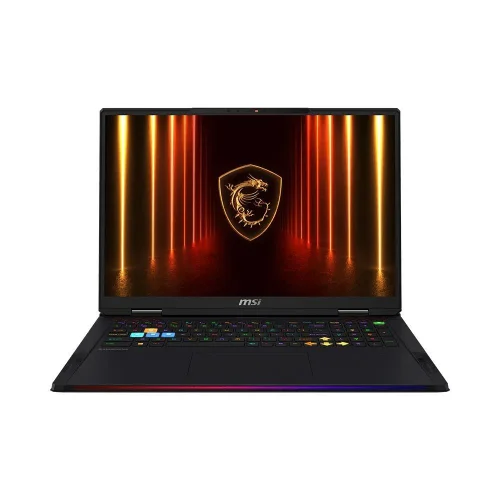 Ноутбук MSI Raider 18 Max HX A2WI-1048RU Core Ultra 9 290HX Plus 32Gb SSD2Tb NVIDIA GeForce RTX5080 16Gb 18 IPS UHD+ (3840x2400) Windows 11 Home black WiFi BT Cam (9S7-182462-1048)
