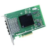 Intel® Ethernet Converged Network Adapter X710-DA4 4x SFP+ port 10GbE/ 1GbE, PCI-E v3 x8, iSCSI, NFS, VMDq. PCI-SIG* SR-IOV (063401) (X710DA4)