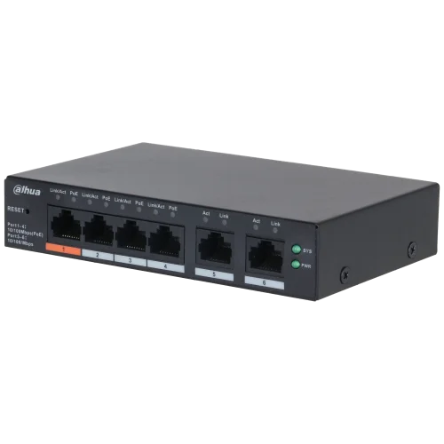 Коммутатор PoE DAHUA с функцией облачного управления (DH-CS4006-4ET2ET-60)