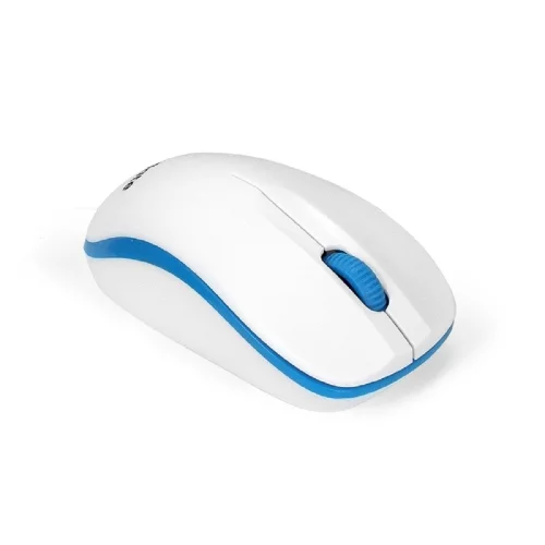 Exegate EX295308RUS Беспроводная мышь ExeGate Professional Standard SR-9055W (радиоканал 2,4 ГГц, USB, оптическая, 1200dpi, 3 кнопки и колесо прокрутки, белая, Color Box) фото 2