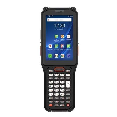 Терминал сбора данных UROVO RT40S: Android 13 / 2.45 GHz / 8xCore CPU / Qualcomm SM 6115 / RAM 4 GB / ROM 64 GB / 4G / Zebra SE4750 SR / IP 68 / 435 g / 38 клавиш, подогрев экрана (RT40S-13Q3ZSR4G38HEU)
